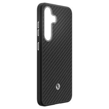 Spigen Enzo Aramid Magfit per Samsung Galaxy S25 + - Nero