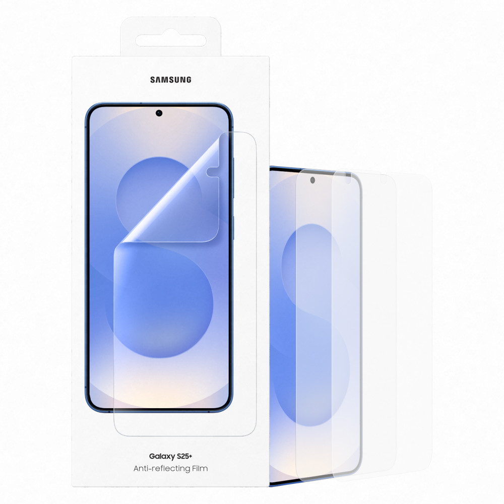 Samsung Anti-Refleding ταινία φιλμ σε Samsung Galaxy S25 + - 2 τεμ.