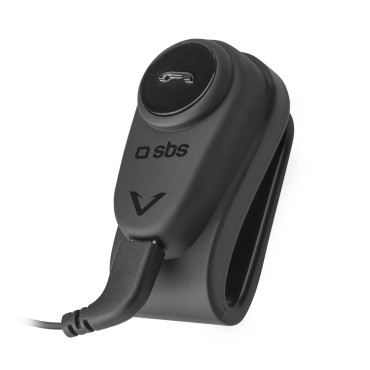 Trådløst Mono Headset for motorsykkelhjelm - svart