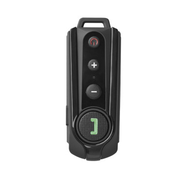 Brezžični interkom Motorcycle Wireless s funkcijo za sprejem povezave - Črna