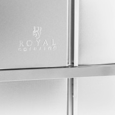 Roestvrijstalen cateringkast dubbelzijdige deur 180x118x50cm