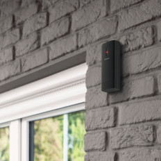 Stazione meteo Hama Color Edge Thermometer Hygrometer Radio Alarm clocks MAY MAY-black