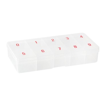 ACTIVESHOP STORAGE CONTAINER 45 - Műanyag tárolódoboz manikűr kellékekhez