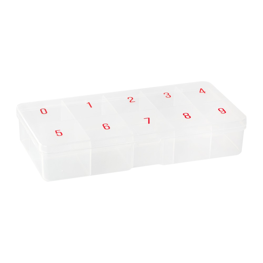 Caixa de Armazenamento ACTIVESHOP 45 - Organizador de Plástico para Acessórios de Unhas