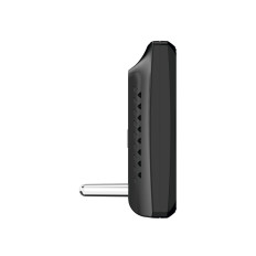 Weather station Hama Toque con el panel táctil Termómetro Hygrómetro Fecha de reloj - Negro