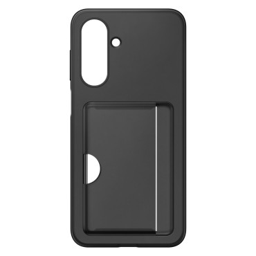Samsung card slot case ef-oa266tbegww con tasca con carta su Samsung Galaxy A26 5G - Nero