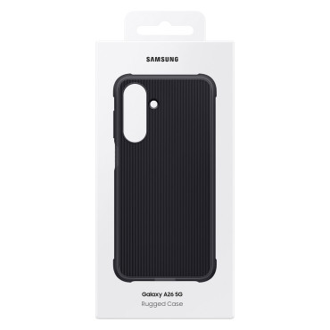 Silikona korpuss Samsung izturīgs uz Samsung Galaxy A26 5G - melns