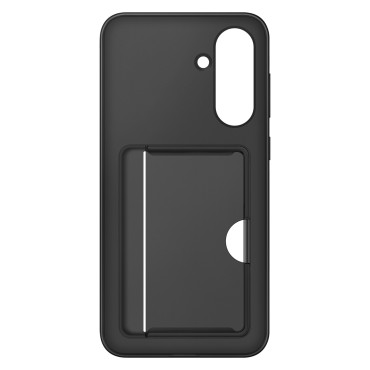 Case Samsung Carte Slot Slot avec poche de carte pour Samsung Galaxy A56 5G - Noir