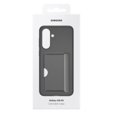 Case Samsung Card Slot Case med Card Pocket for Samsung Galaxy A56 5G - Svart