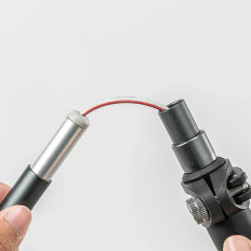 Trekking Polonais Nordic Walking Aluminium 110 - 130 cm - Violet