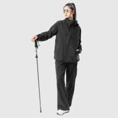 Trekking Poles Nordic Walking Aluminium 110 - 130 cm - Brown