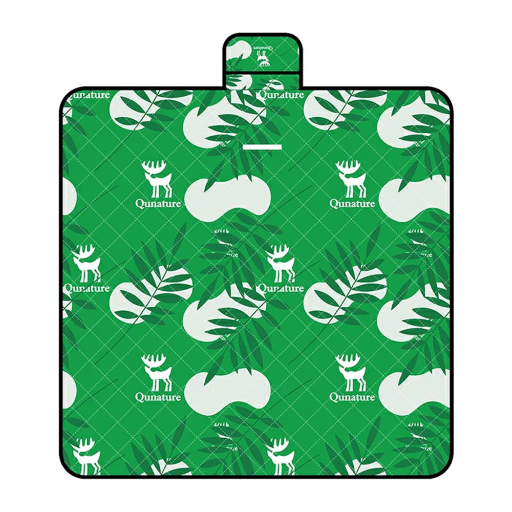 Picnic Mat Blanket Vattentät Turist 2 x 2 m - grön