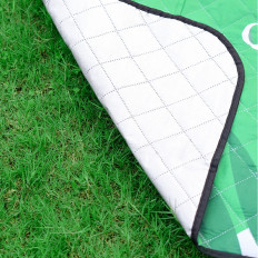 Picnic Mat Blanket Vattentät Turist 2 x 2 m - grön