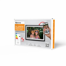 Cadre photo numérique pour PFF-1016 10.1 '' 16 Go MicroSD Wi-Fi - Noir