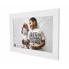 Digital photo frame for PFF-1026W 10.1 '' 16 GB MicroSD Wi-Fi - white