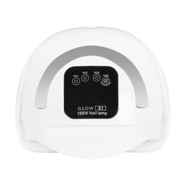 UV DUAL LED GLOW S1 168W Hopea Ammattimainen Kynsilamppu — yläosa