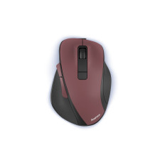 Brezžična miška MW-500 V2 z baterijo - Burgundija