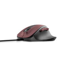 Trådløs mus MW-500 V2 med batteri - Burgundy