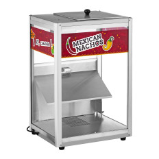 Site de aquecimento de aquecedor para nachos poppcorn amendoim + colher