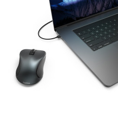 Bezvadu peles kanoza v2 Bluetooth - melns