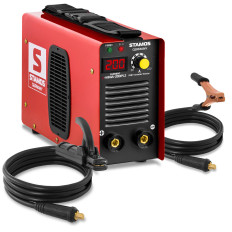 Kompaktna zanesljiva MMA IGBT vroče zatrjevanje 200A 230V S-MMA-200API.2 Varilec