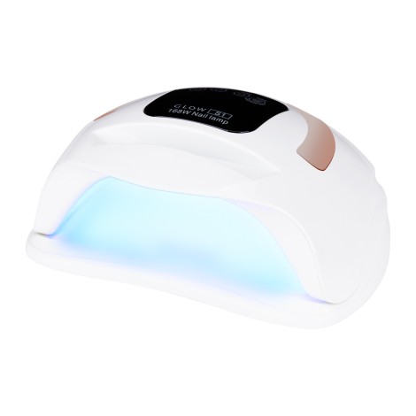 UV DUAL LED GLOW S1 168W GOLD Neglelaklampe til hybridlak og gel — forfra