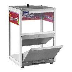 Sitio de calefacción de calefacción para nachos Poppcorn cacahuetes + cuchara