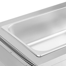 BEMAR Ohrievač vody pre zemný plyn G20 0.02 Bar GN 1/1 3300 W