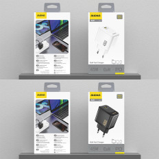 A28 GAN USB-C 45W - Preto