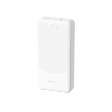 PowerBank K10 10000mAh USB-A 2,4A - Hvit