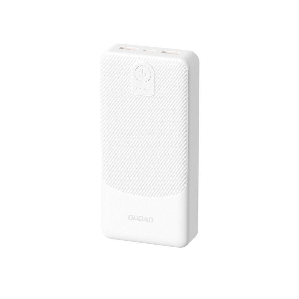 PowerBank K10 10000mAh USB-A 2,4A - Hvit