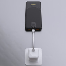 Powerbank K10 10000mAh USB-A 2.4A - Sort