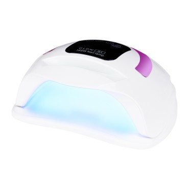 Lâmpada UV Dual LED GLOW S1 168W Ouro Rosa — vista frontal