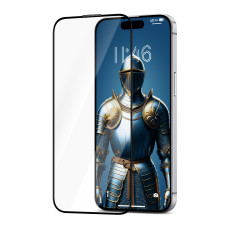 Toughened glass with anti-reflective coating for iPhone 16 Pro Max