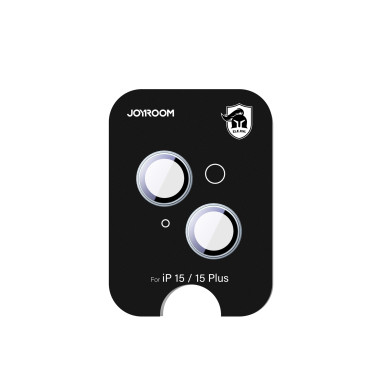 Suojalevy iPhone 15/15 Plus - Siniset linssit