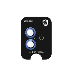 Vidro protetor para iphone 16/16 plus - azul