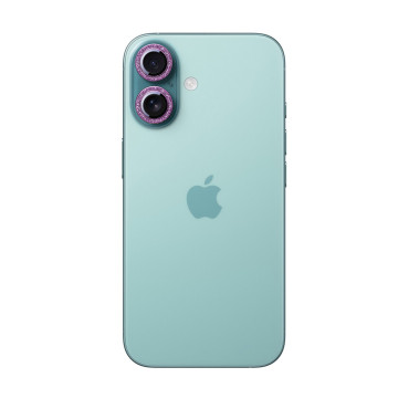 Beschermend glas voor iPhone 16/16 Plus - Roze