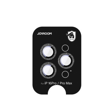 Ochranné sklo pro iPhone 16 Pro / 16 Pro Max - černá