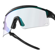 Fotochromische fietsglazen met UV-filter en corrigerende insert - zwart