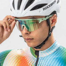 PhotoChomic Bicycle Glasses con filtro UV e inserto correttivo - nero