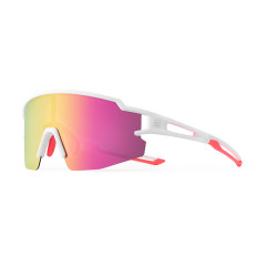 Gafas de bicicleta para niños con filtro UV - Blanco