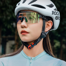 PhotoChomic Bicycle Glasses con filtro UV e inserto correttivo - nero