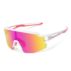 Lunettes de vélo pour enfants avec filtre UV - Blanc