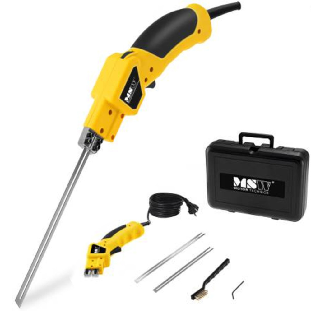 Recorte de faca térmica para perfis de poliestireno MSW Styro Cortador 06 230V 150W