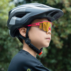 Polarisierte Fahrradbrille für Kinder mit UV-Filter - Rosa