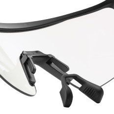 PhotoChomic Bicycle Glasses con filtro UV e inserto correttivo - Bianco
