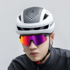 Gafas de bicicletas polarizadas con filtro UV y Inserto correctivo - Violeta