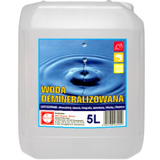 Gedemineraliseerd water gedestilleerd 5l