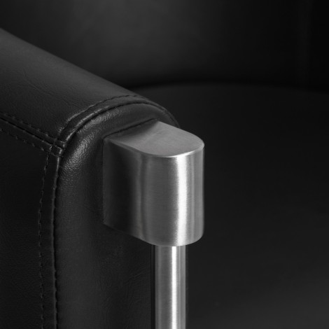 Gabbiano Burgos parturituoli musta — lähikuva käsinojasta