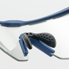 Verres de vélo polarisées avec filtre UV et insert correctif - violet